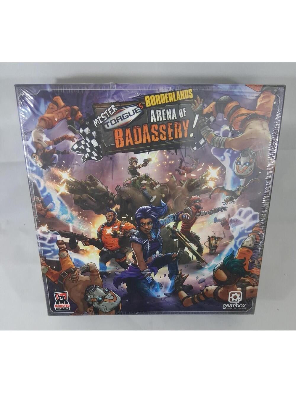 BORDERLANDS Mister Torgue's ARENA of BADASSERY! Board Game Brand-NEW Sealed